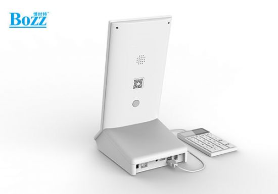 桌面迷你型刷臉機 帶數字鍵盤(pán)掃碼支付機