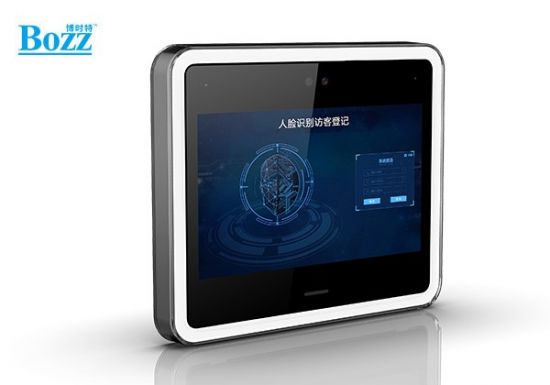 掛式人臉考勤門(mén)禁 7寸刷臉考勤簽到機 支持刷卡/證