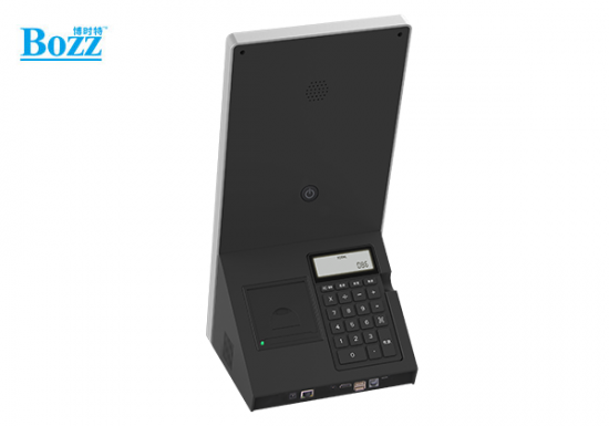 桌面刷臉、掃碼一體收銀機 移動(dòng)型自助結算機